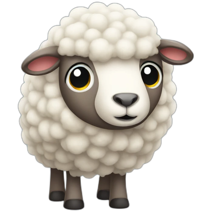 puffy sheep emoji