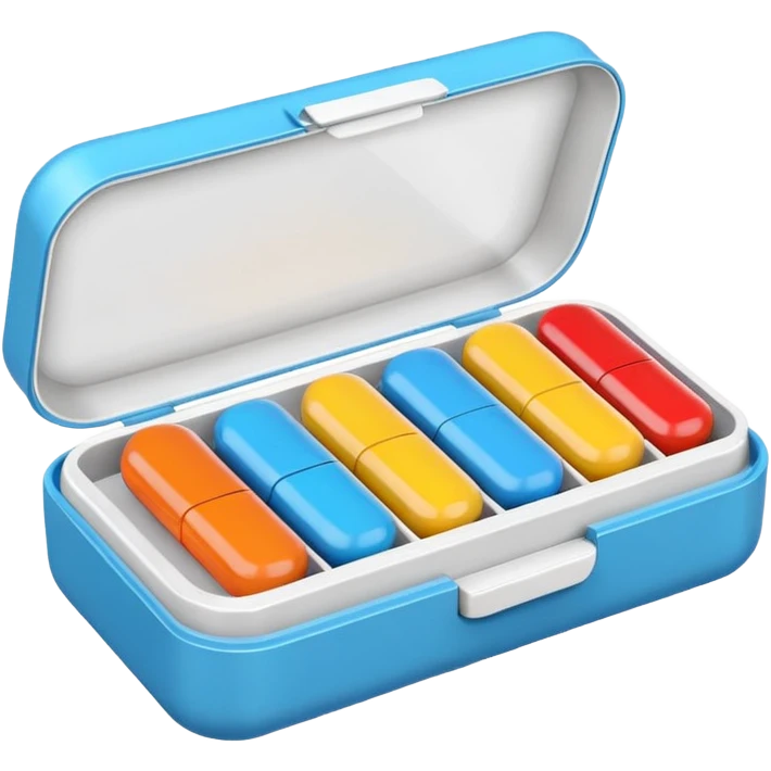 Pill box emoji