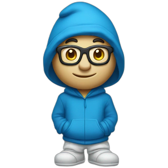 Smurf emoji