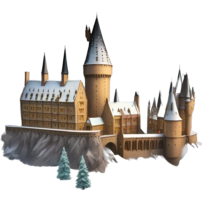 Hogwarts in Winter emoji