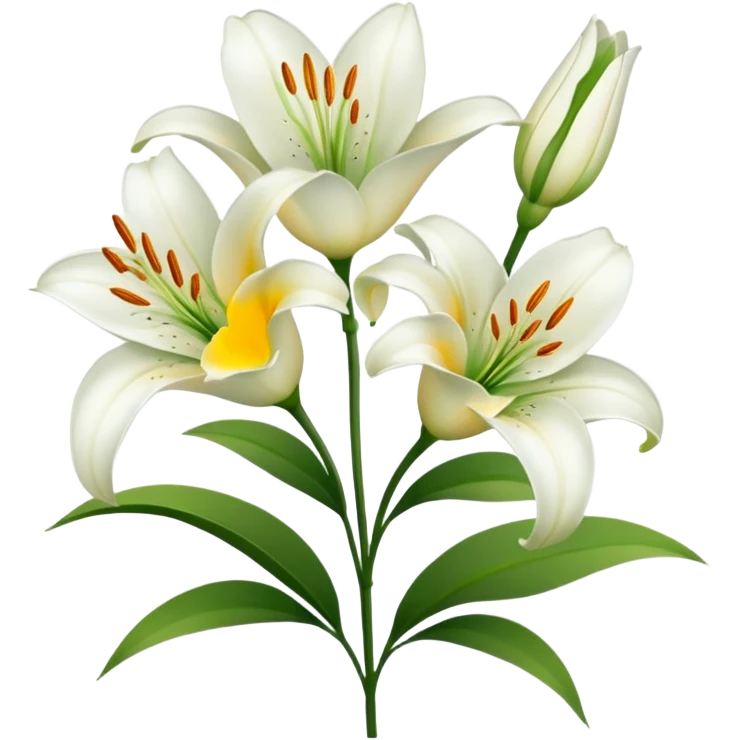 Lilies emoji