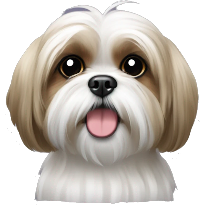 Lhasa apso shih tzu emoji