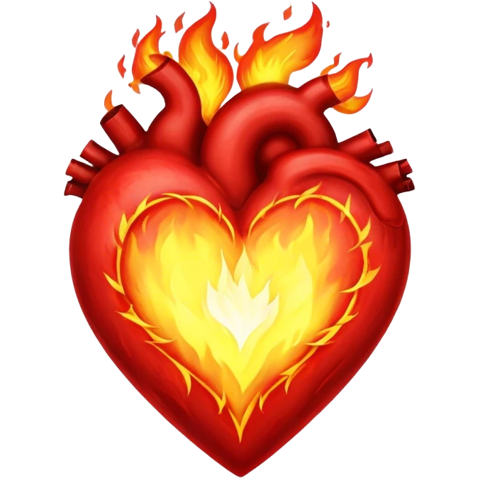 fire heart emoji