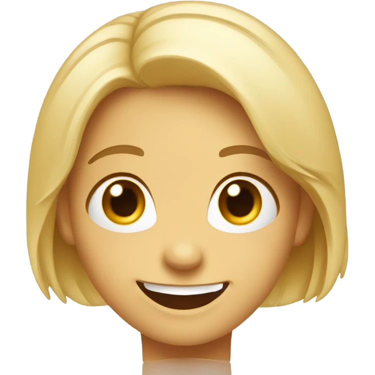 Girlfriend happy emoji