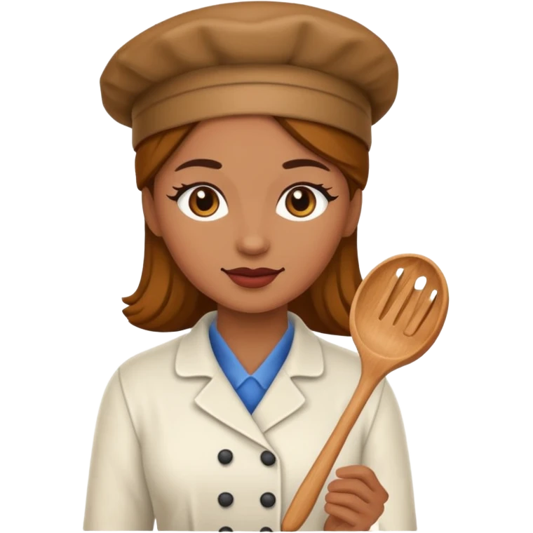 baker woman medium skin tone emoji