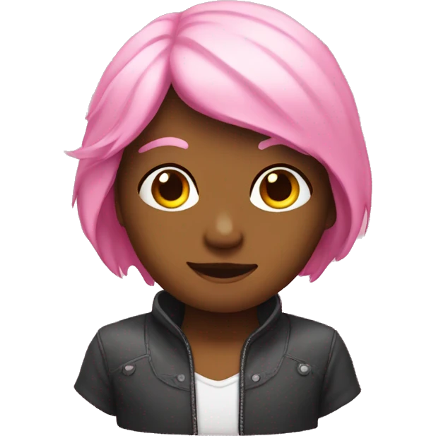 Pink emoji