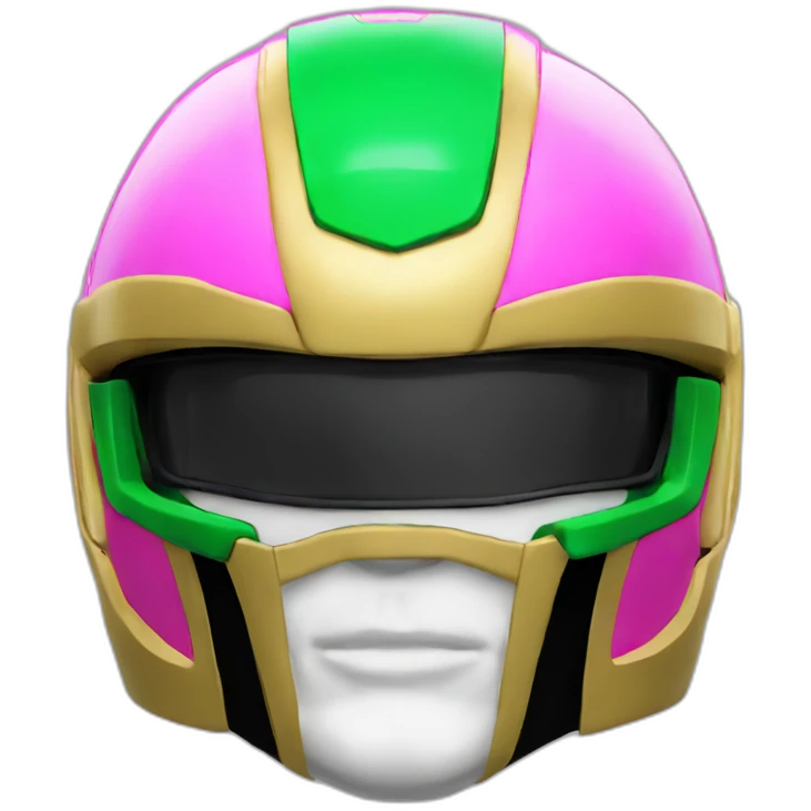 Zeo power ranger helmet emoji