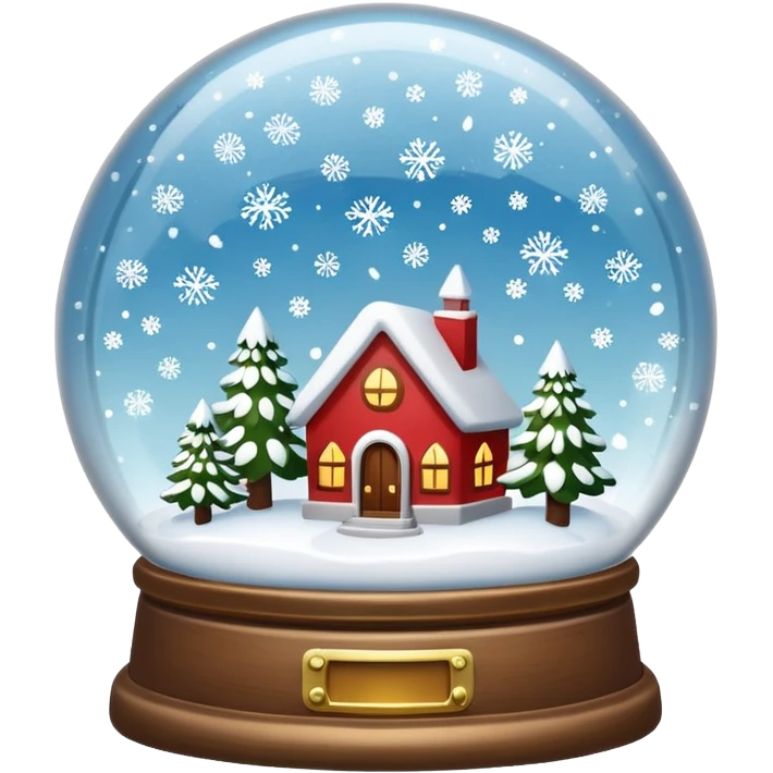 snow globe emoji