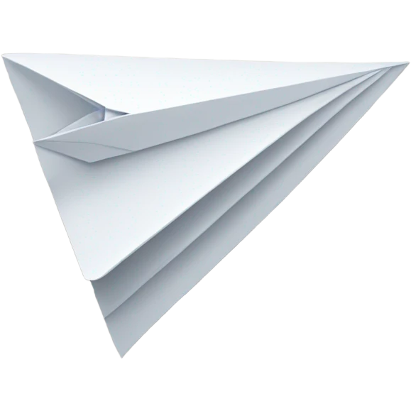 paper plane, simple  emoji