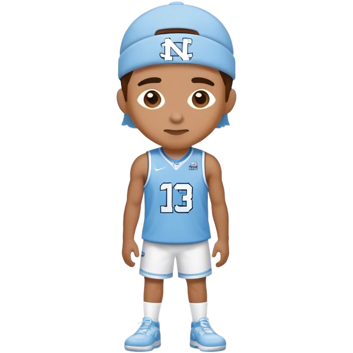 Unc tarheel emoji
