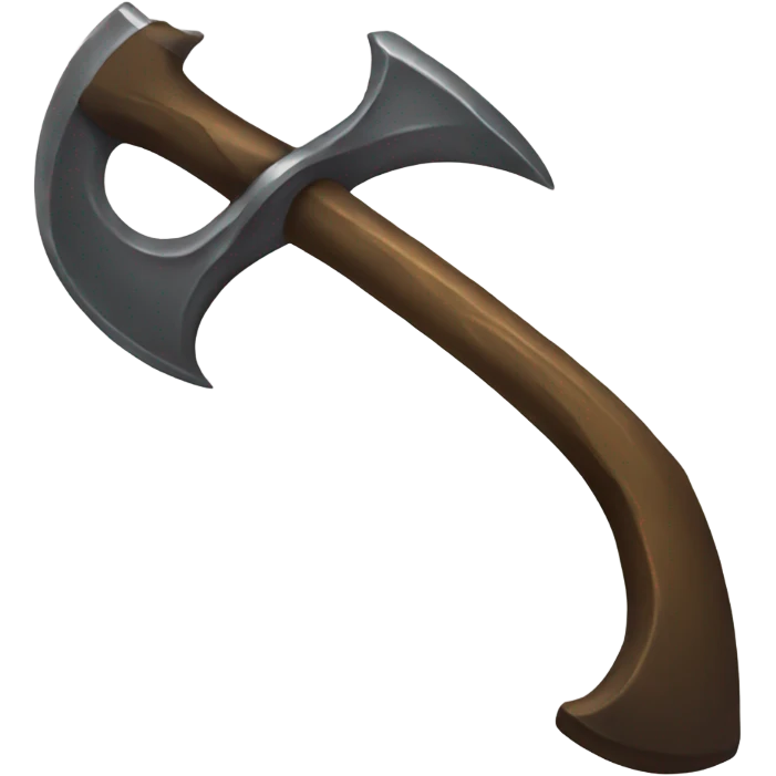 Bronze battle axe emoji