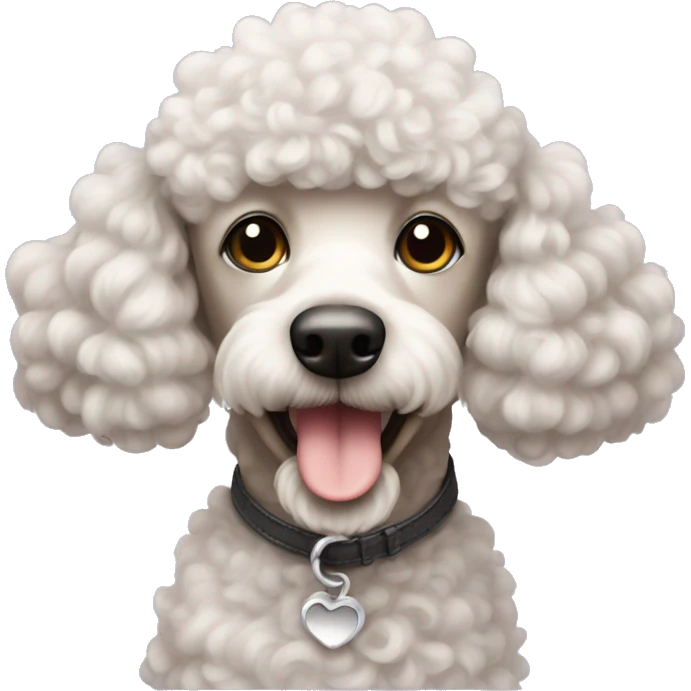The poodle emoji