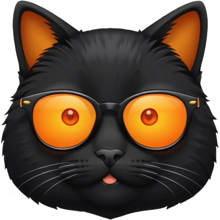 Cat wearing sunglasses emoji
