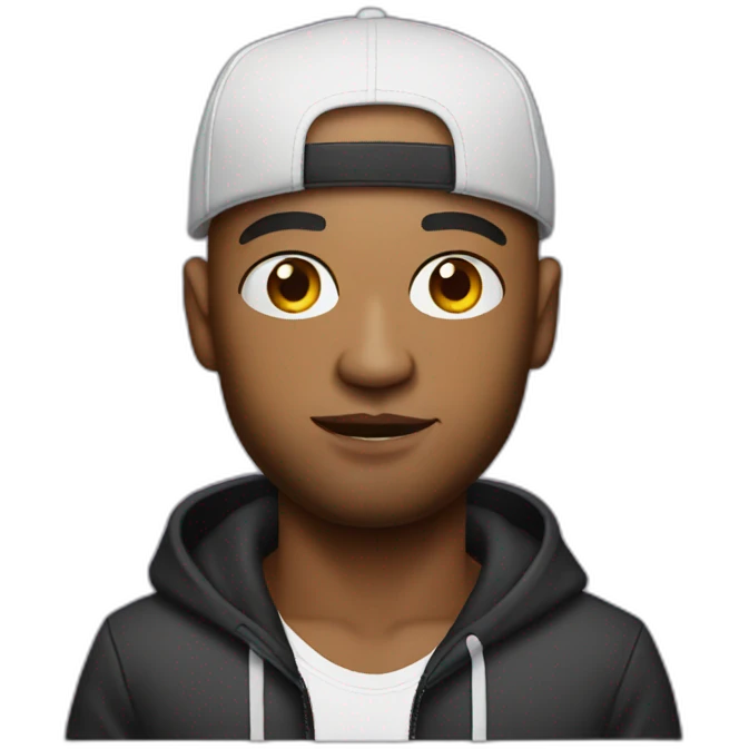 Booba rapper emoji
