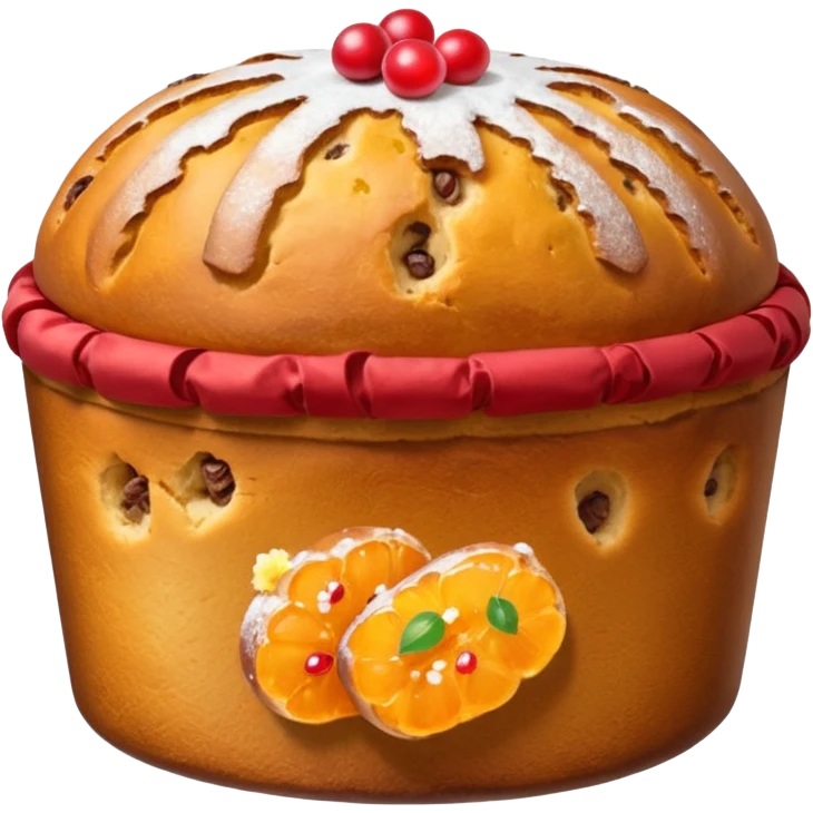 italian Bauli panettone emoji