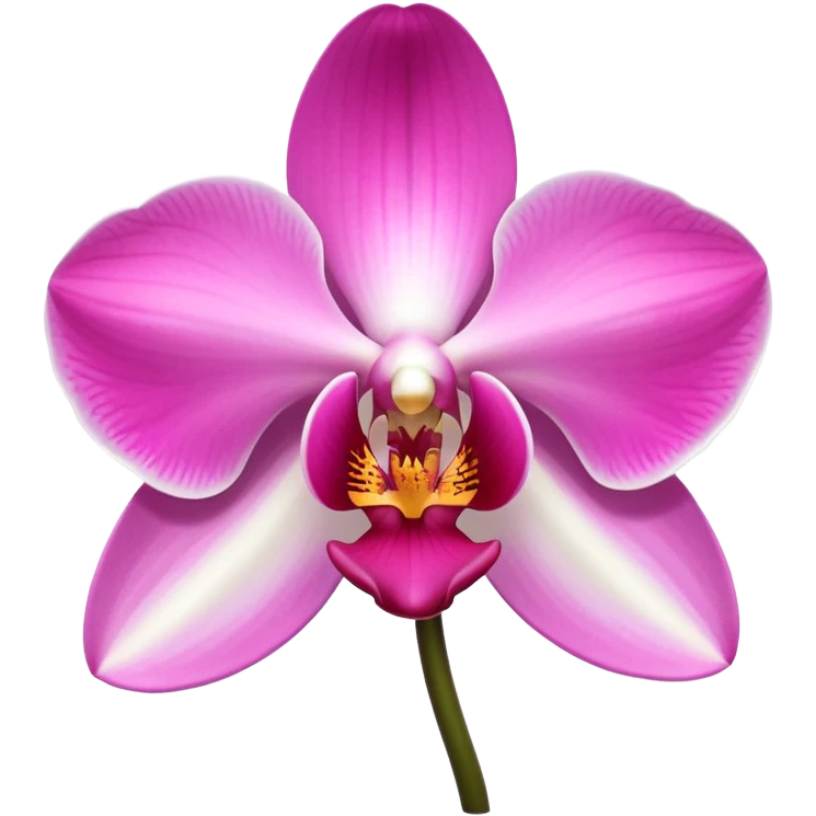 exquisite-phalaenopsis-moth-orchid-with-pure-white-petals-and-subtle-pink-center emoji