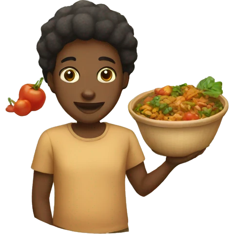 african food emoji