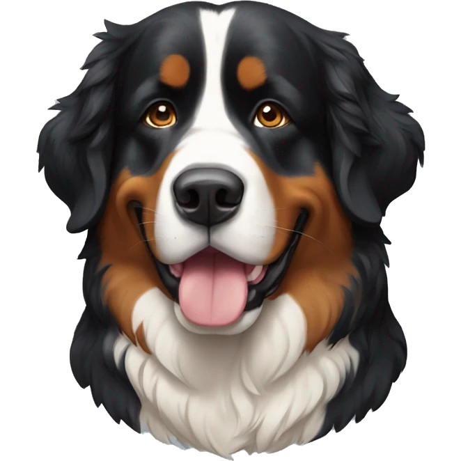 bernese mountain emoji