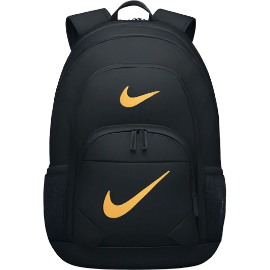 Nike bookpack black  emoji