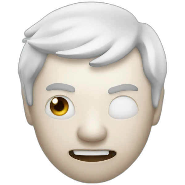 Great white snorer emoji