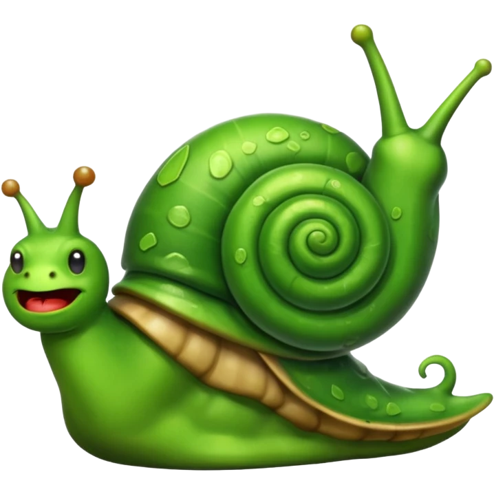 evil snale mascot emoji