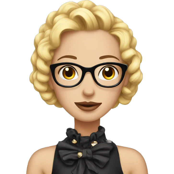 Chic@ en cuadro emoji