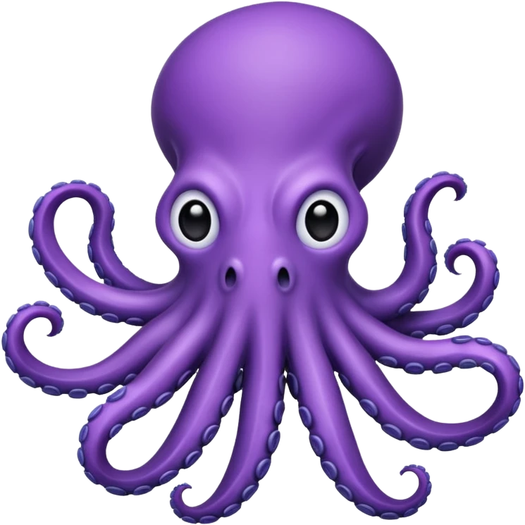 purple octopus emoji