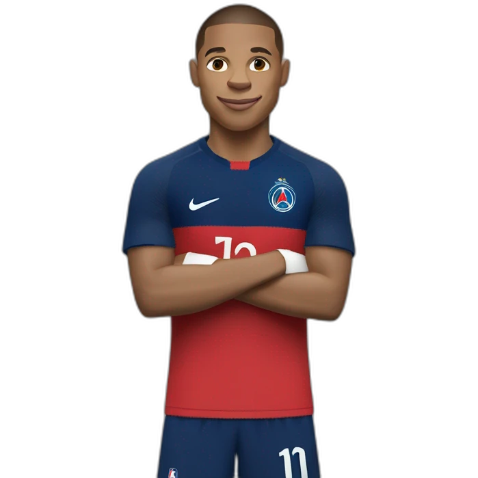 Kilian Mbappé emoji