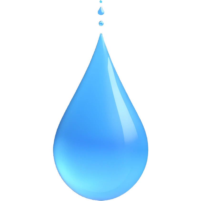 water droplet emoji