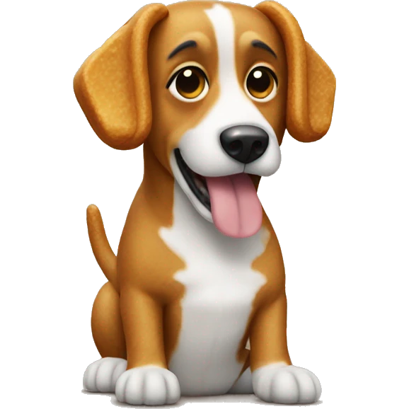 Dog made of churros emoji