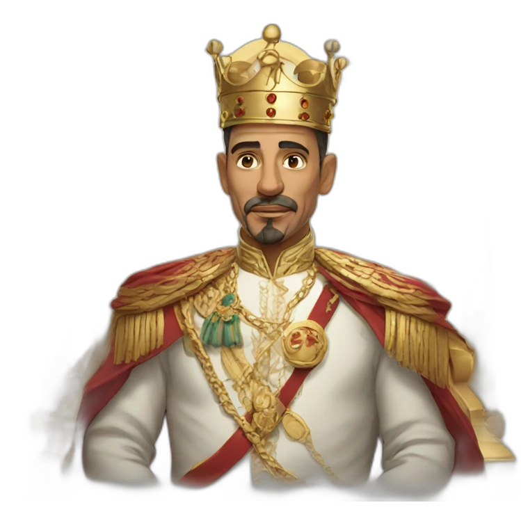 King of morocco emoji