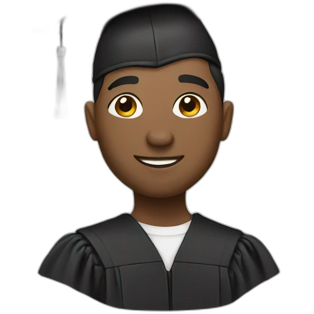 graduate student emoji