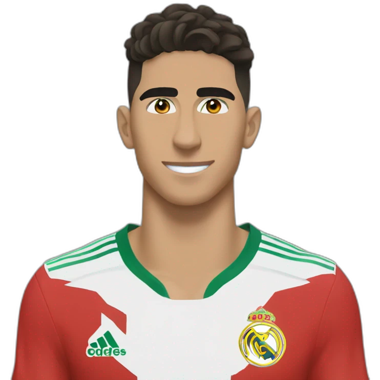 achraf hakimi emoji