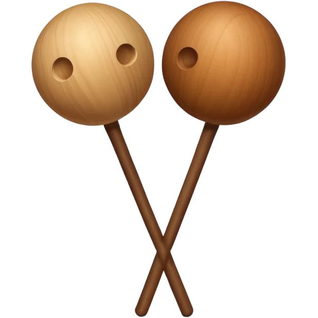 Two balls on a stick emoji