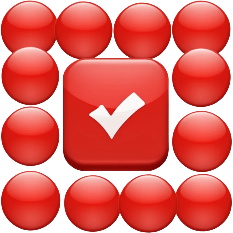 RED SOCIAL MIDIA POST BUTTON emoji
