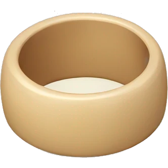 beige ring emoji