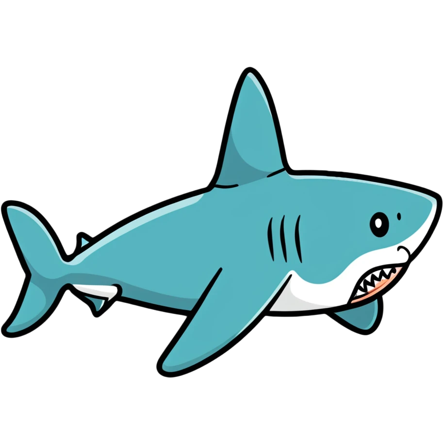 shark fin emoji