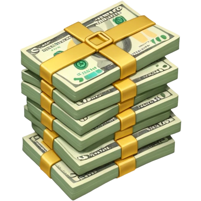 Pile of money emoji