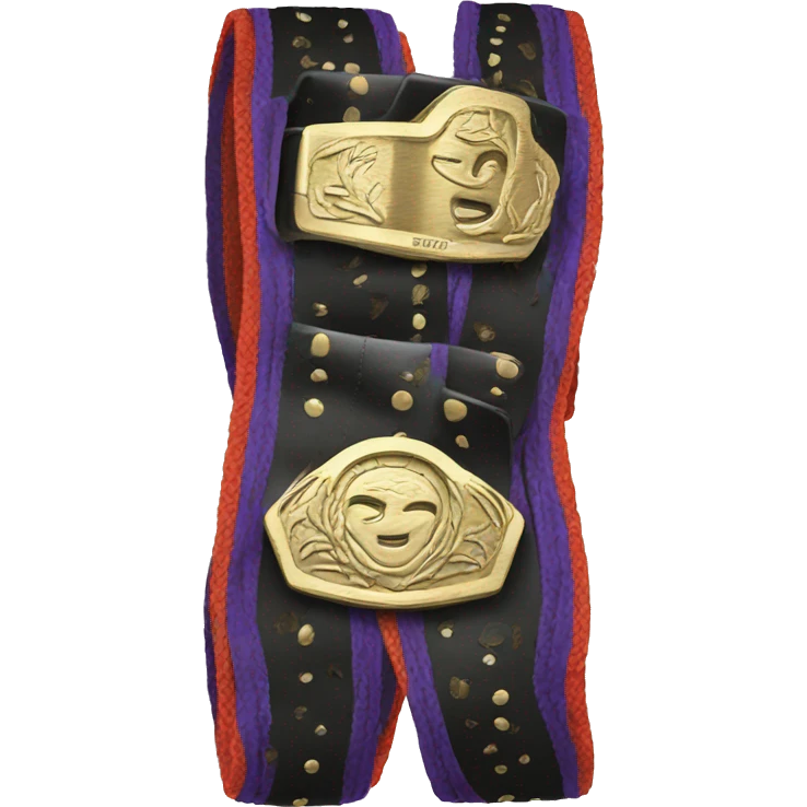 Wrestling belt emoji