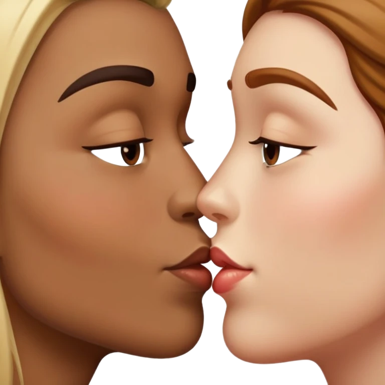 Tongue kissing emoji