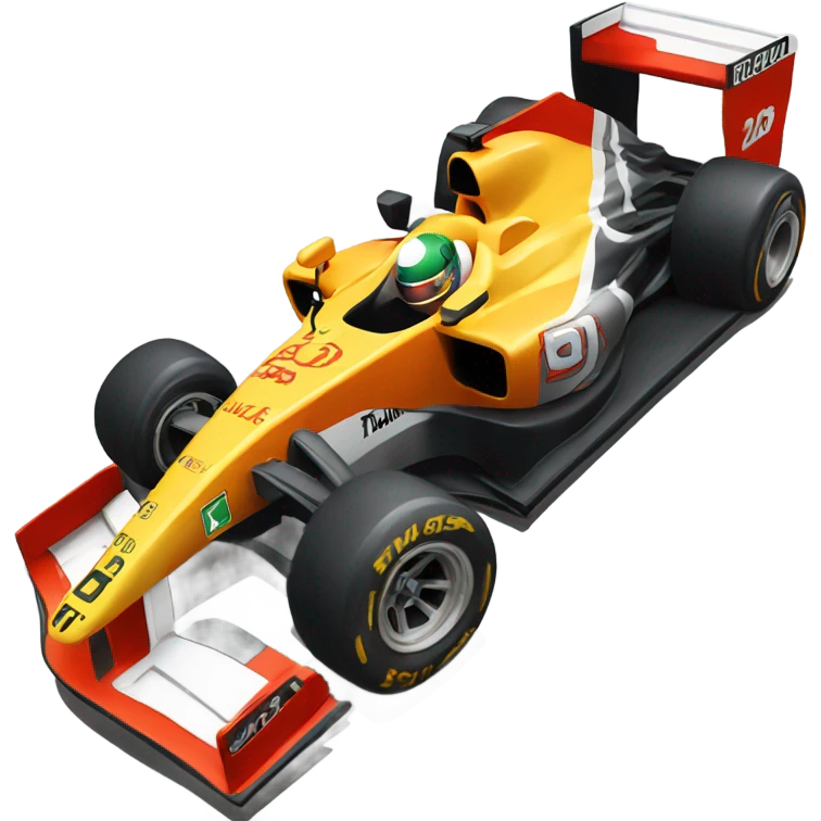Formula 1 race car emoji