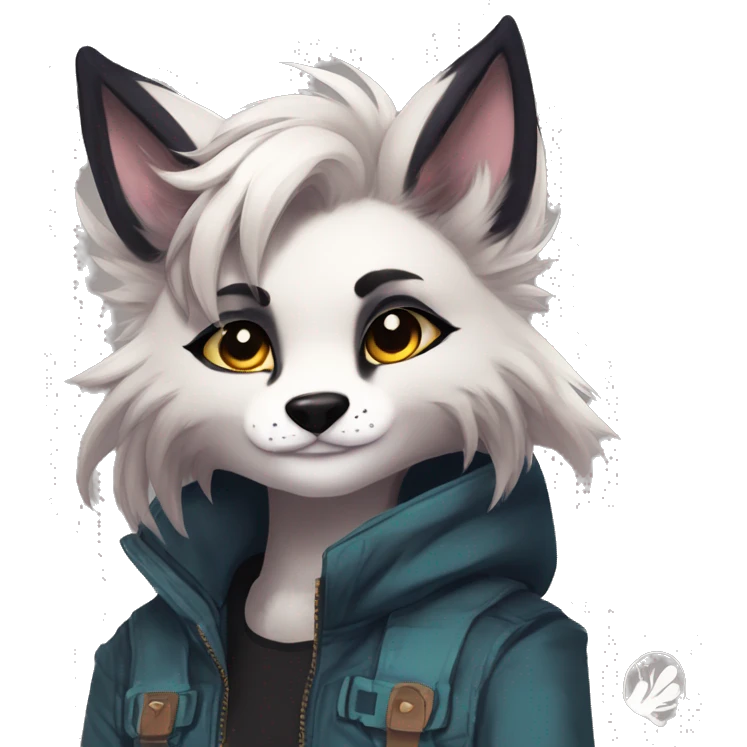 Edgy anthro furry by Falvie, LiLaiRa, griffsnuff, AngieWolf emoji