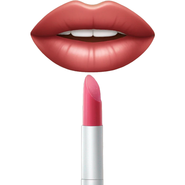 Lip gloss emoji