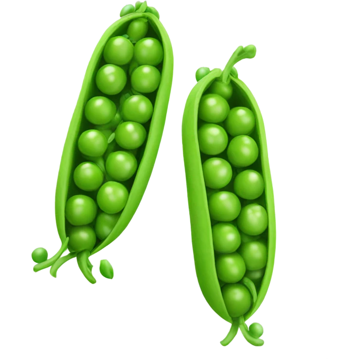 Peas in a pod not allowed emoji