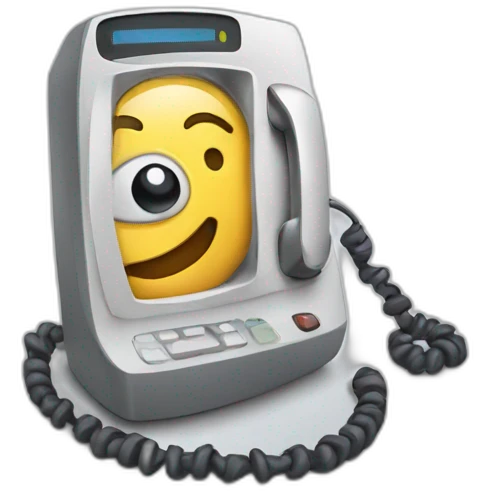 phone ringing computer emoji