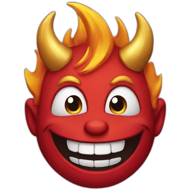 happy devil emoji