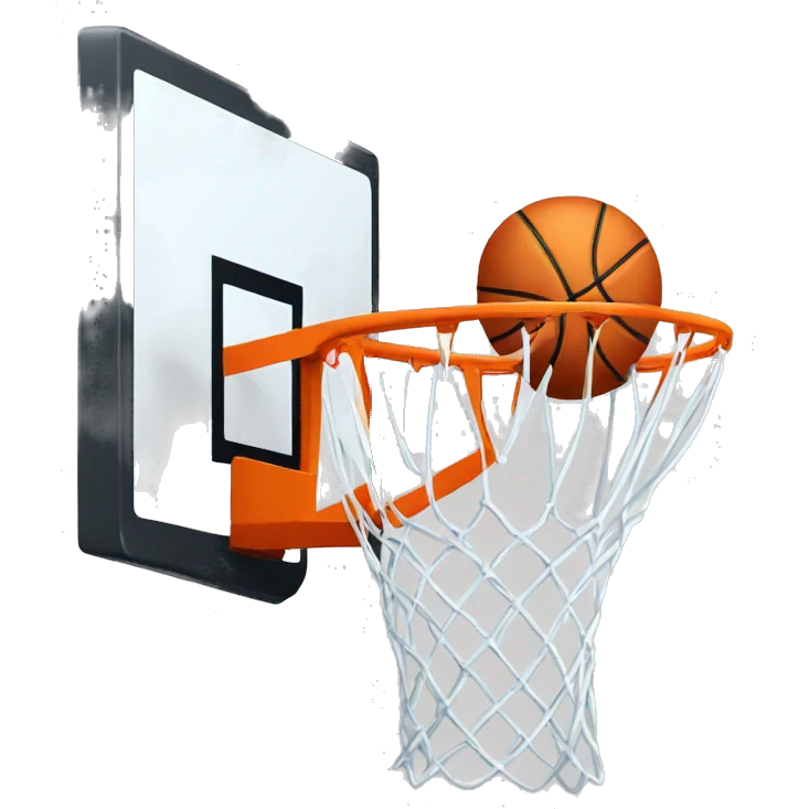 basketball hoop emoji