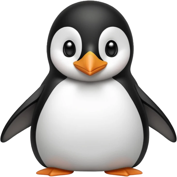 linux tux emoji
