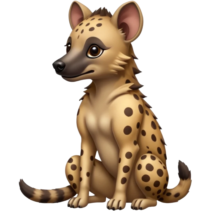 Hyena Body emoji