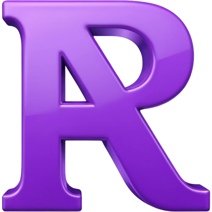 purple capital letter N alphabet emoji